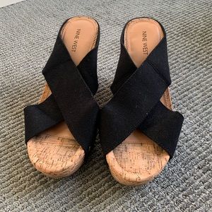 Nine West Wedges Platform Shoe size 8